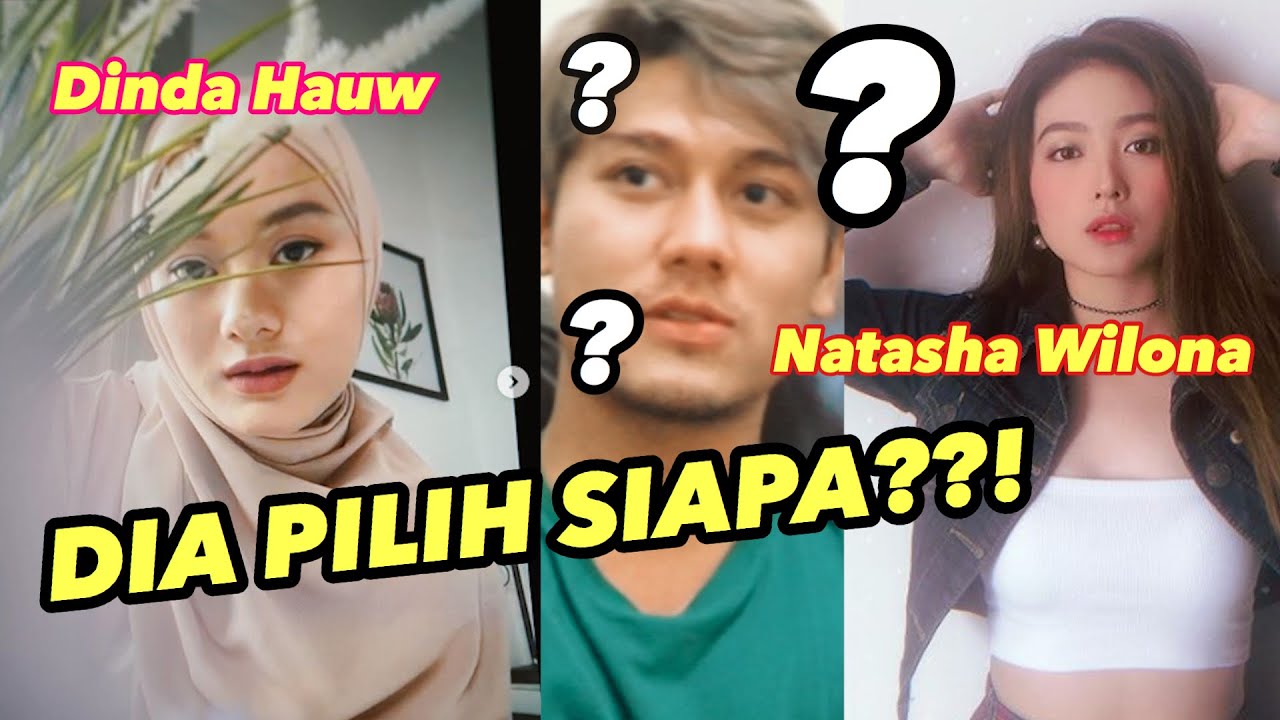 #SANSTALK-Rizky Billar Galau! Pilih 2 wanita Cantik Natasha Wilona atau Dinda Hauw