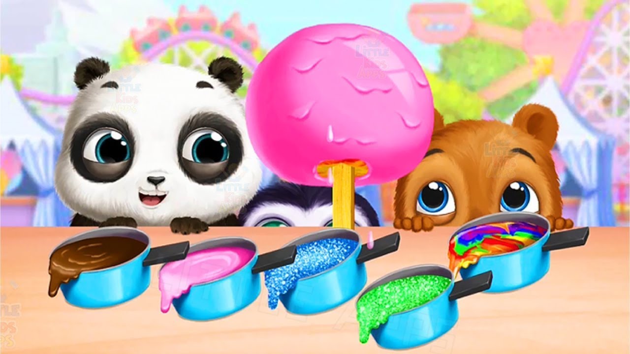Panda Lu Fun Park - Carnival Rides & Pet Friends - Play Fun Animals Care Kids Game