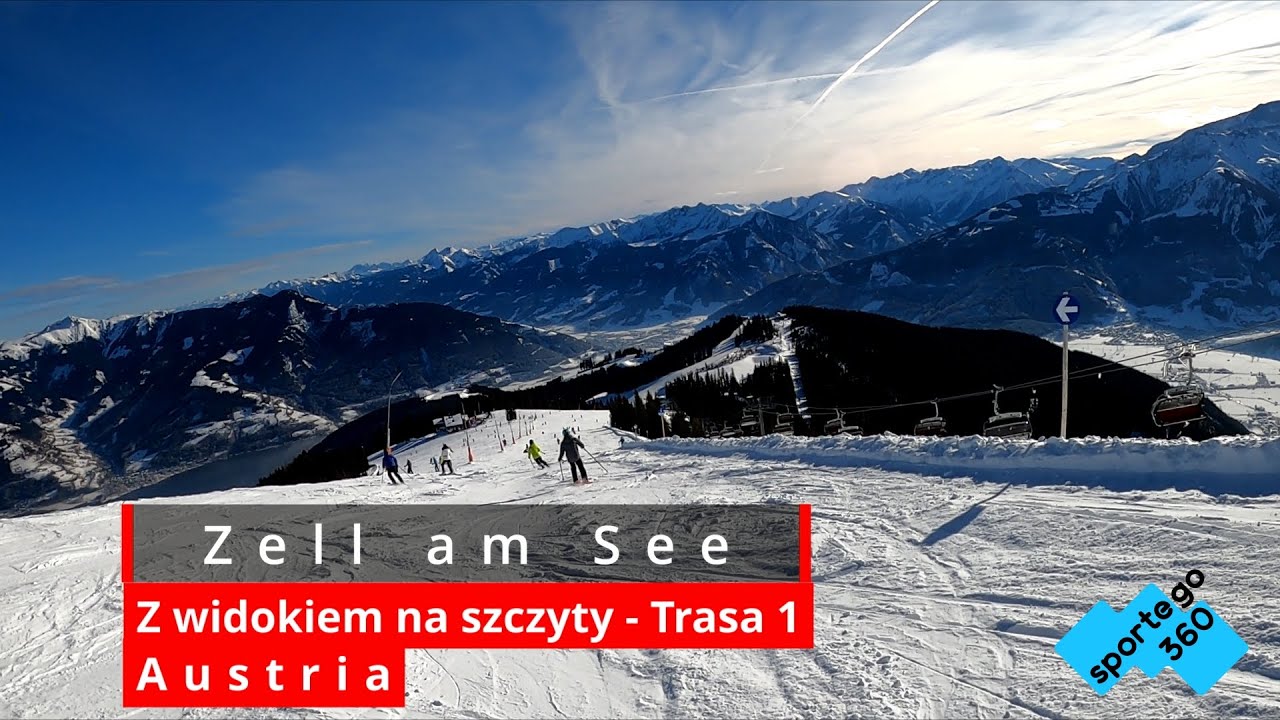143 Zell am See - Z widokiem na szczyty - Trasa 1