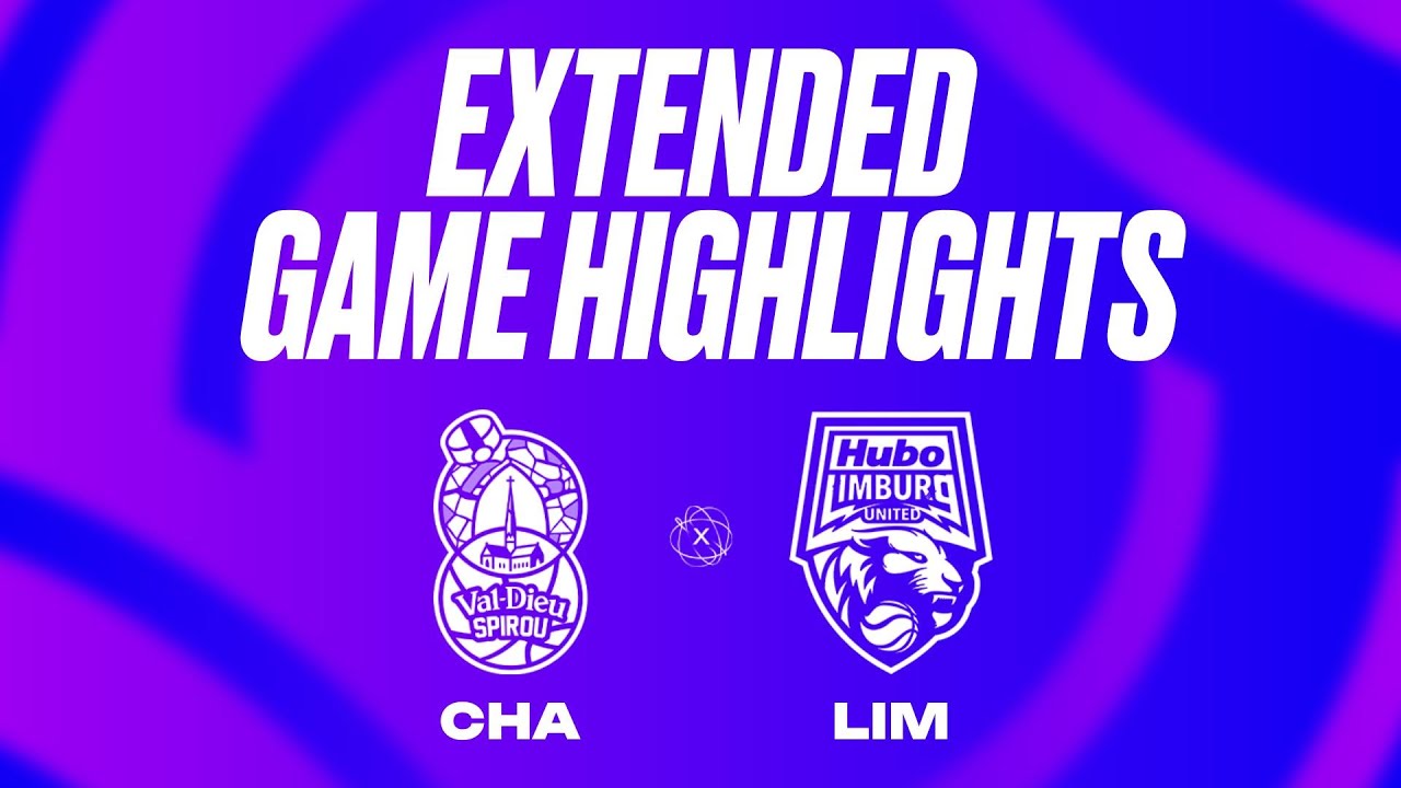 Val Dieu Spirou Basket vs. Hubo Limburg United Extended Game Highlights
