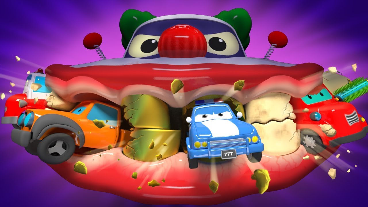 Road Rangers - Clownjuring | Beware Of The Ghost | Cartoon Videos For Children