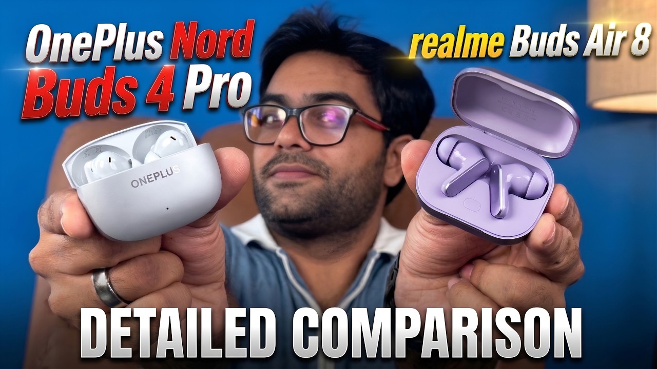 OnePlus Nord Buds 4 Pro против Realme Buds Air 8 ⚔️ Полное сравнение ⚡🔥