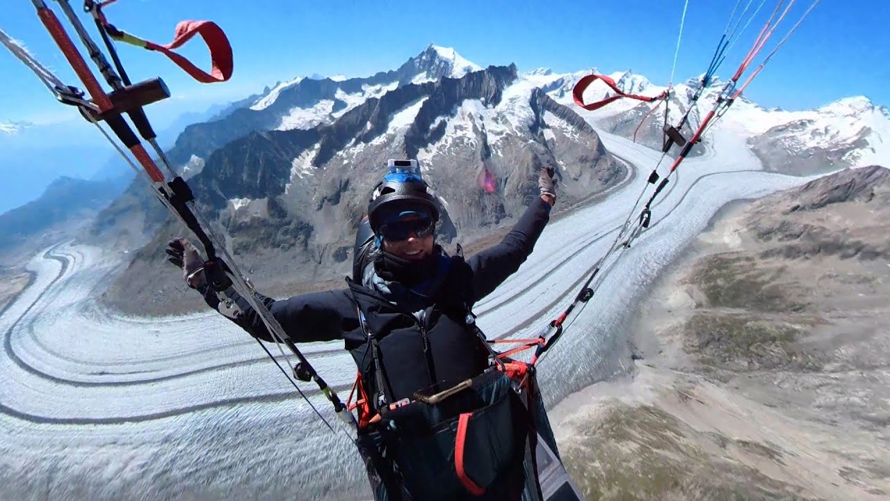 Traversée des Alpes en une semaine - 850 km de Vol bivouac commenté