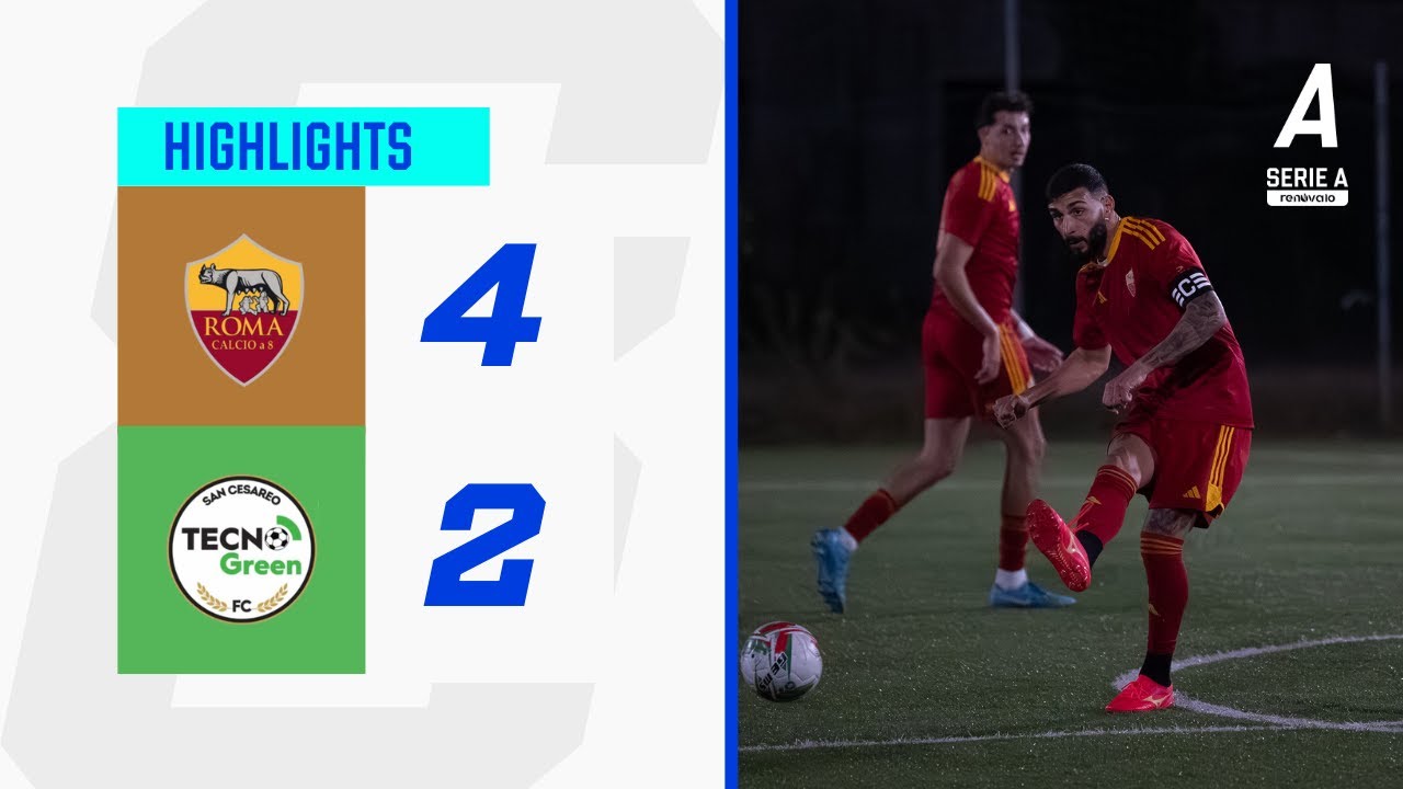 🎥Roma 🆚 Tecno Green San Cesareo | Highlights