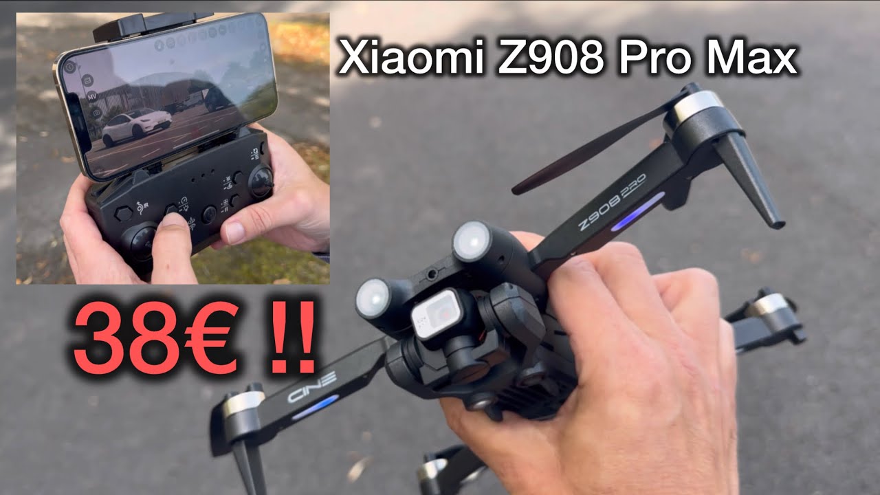 Essai Drone &agrave; 38&euro; Xiaomi Z908 pro Max : P&eacute;pite ou Arnaque ?