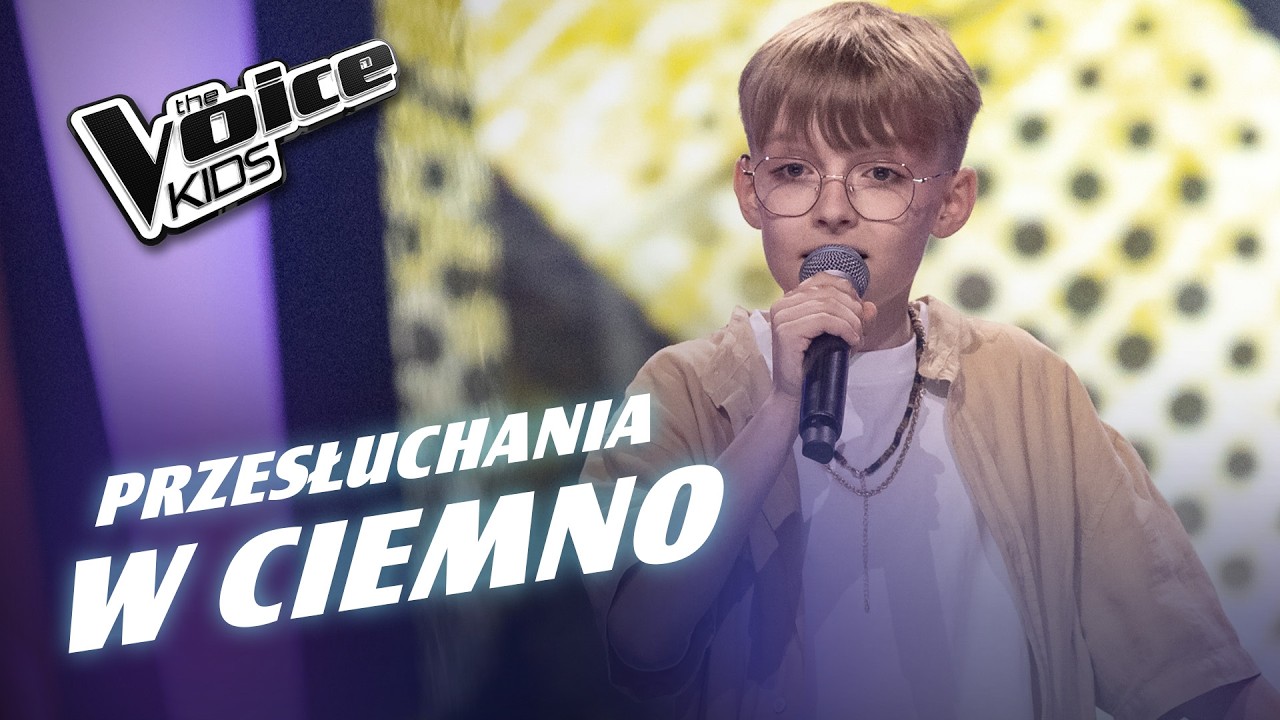 Franek Machul - &bdquo;Pożegnanie z bajką&rdquo; - Przesłuchania w ciemno | The Voice Kids Poland 9