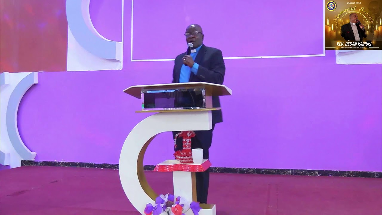 Celebrating life of Rev. Bedan Kariuki