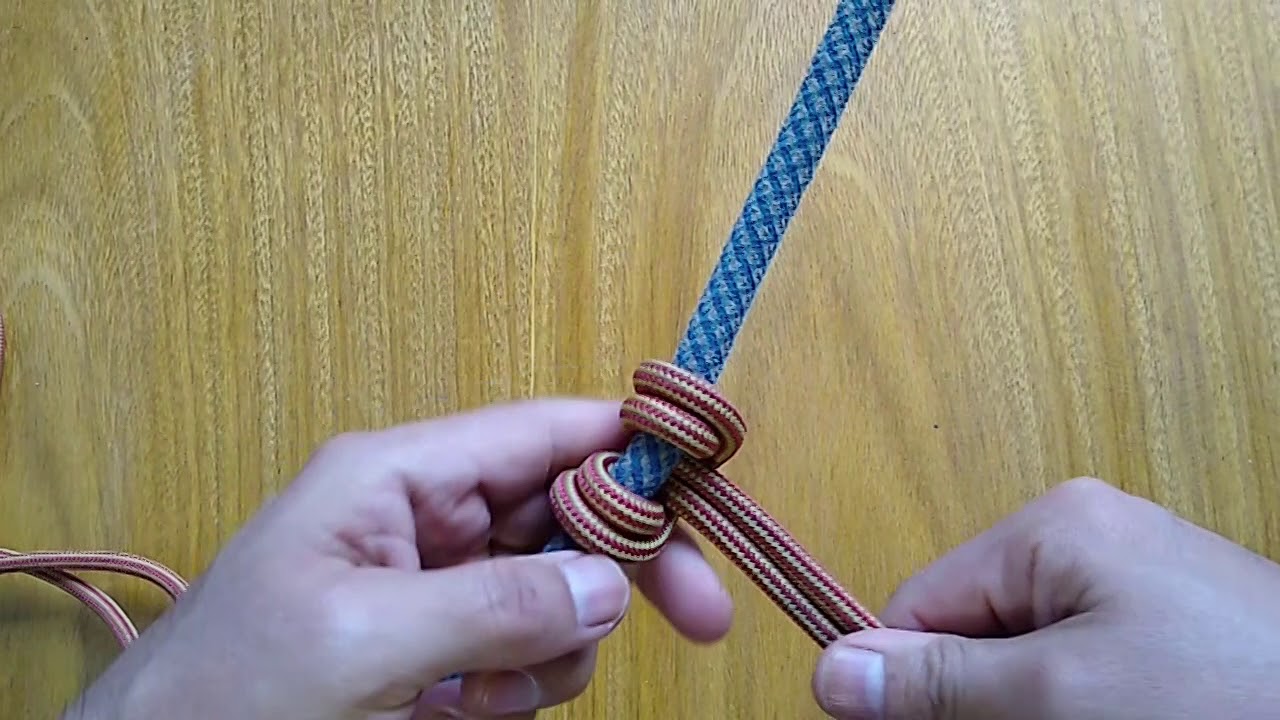 ✅ Nudo Prusik 😎 Nudos de escalada en roca y alta montaña