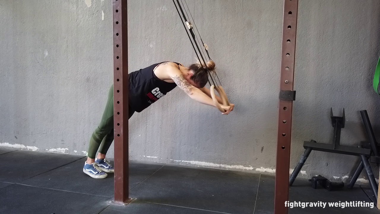 RING ROLL OUT - Fightgravity Weightlifting exercise library