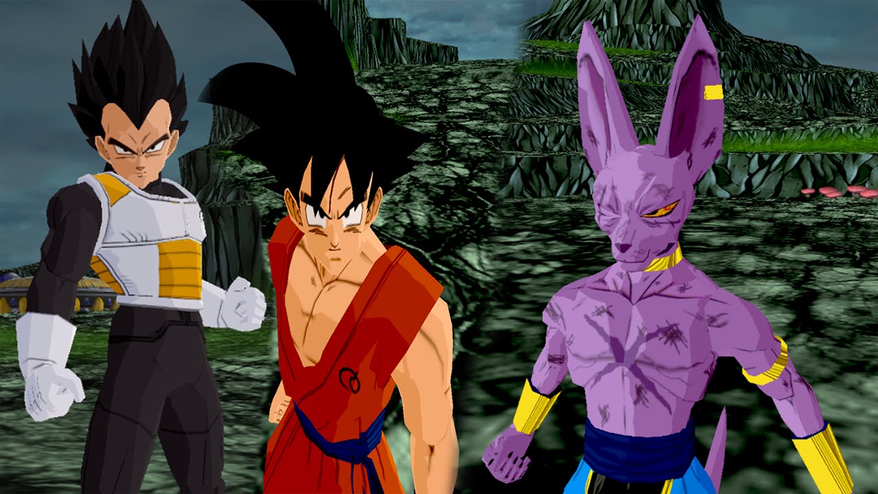 Beerus Damaged in Japanese vs Goku & Vegeta FNF | DBZ Budokai Tenkaichi 3 (MOD)