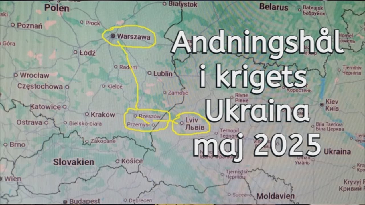 Andningshål i krigets Ukraina maj 2025