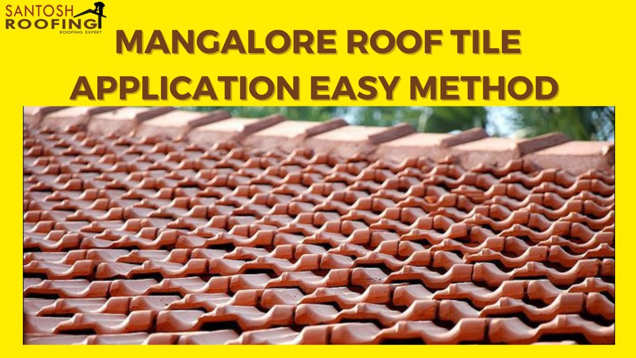Mangalore Roof Tile Application Easy Method ( Hindi ) / Call us on 9604629995