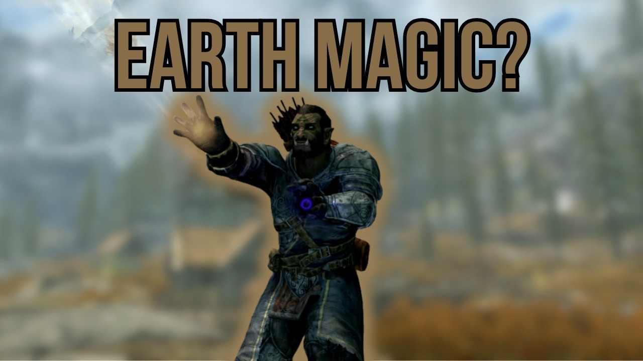 Смогу ли я стать магом земли в Skyrim? | Челлендж за орка-вегетарианца