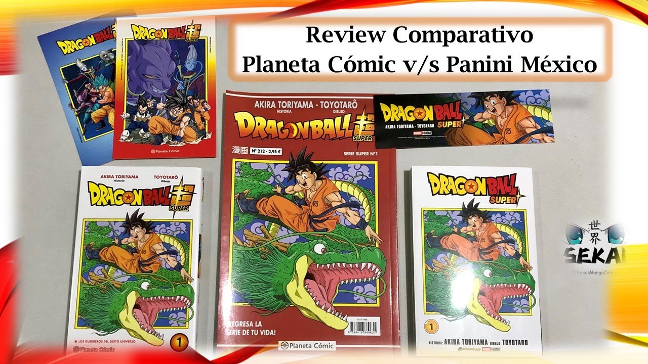 Manga Dragon Ball Súper Review Comparativo - Planeta Cómic España v/s Panini México [SMC]