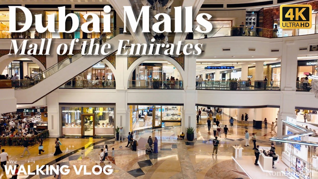 Dubai Mall of The Emirates in Summer 2025 | Dubai Travel Guide 4K HDR