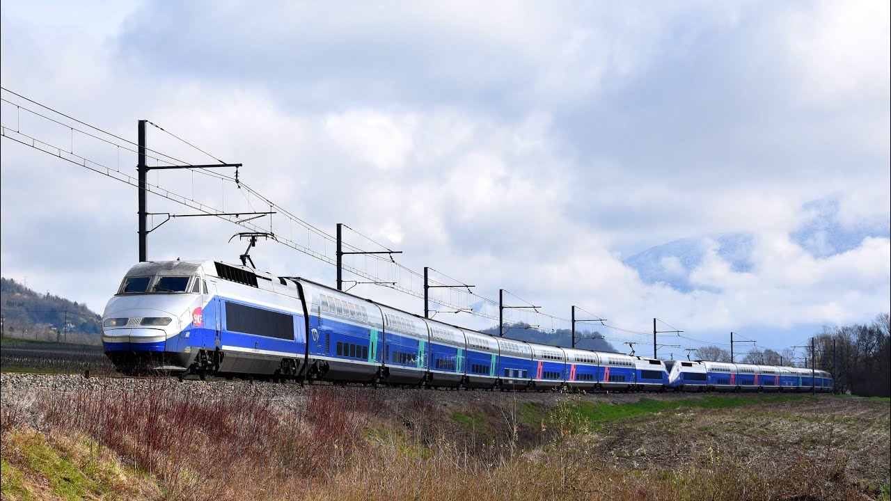 TGV, Eurostar et Thalys sur la ligne de la Tarentaise