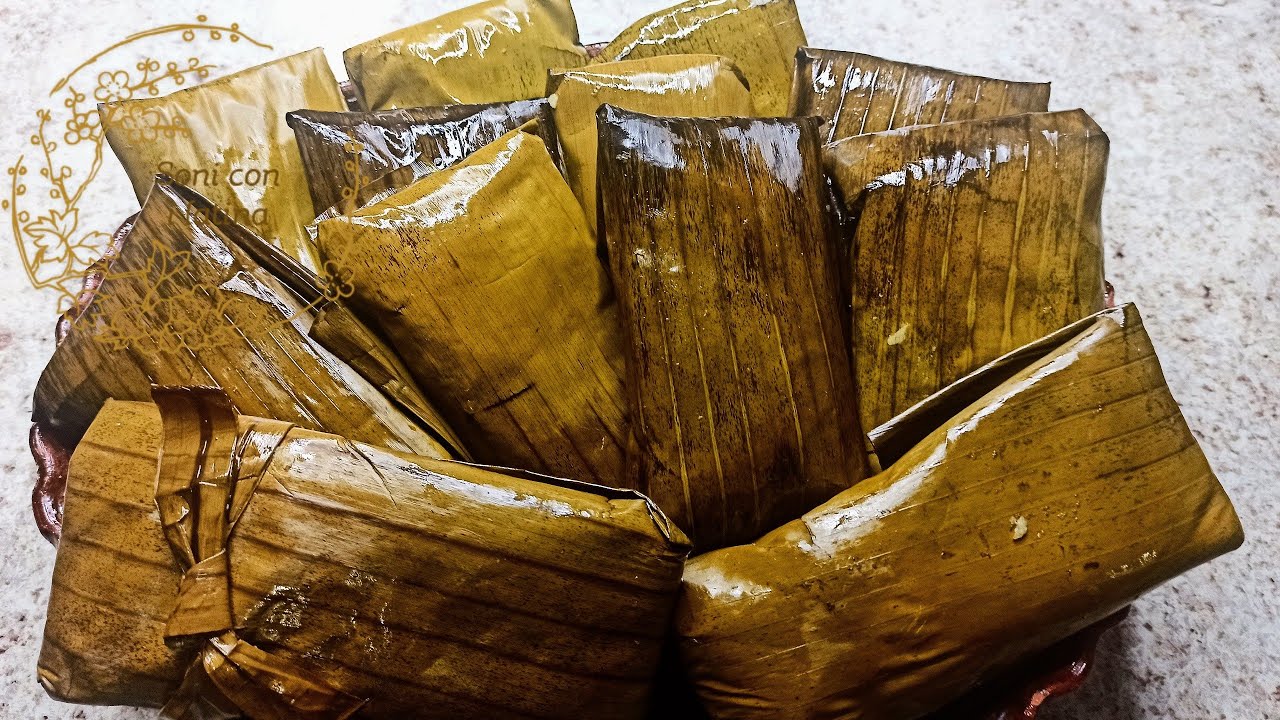 TAMALES CON HOJA DE PLATANO CHIAPANECOS