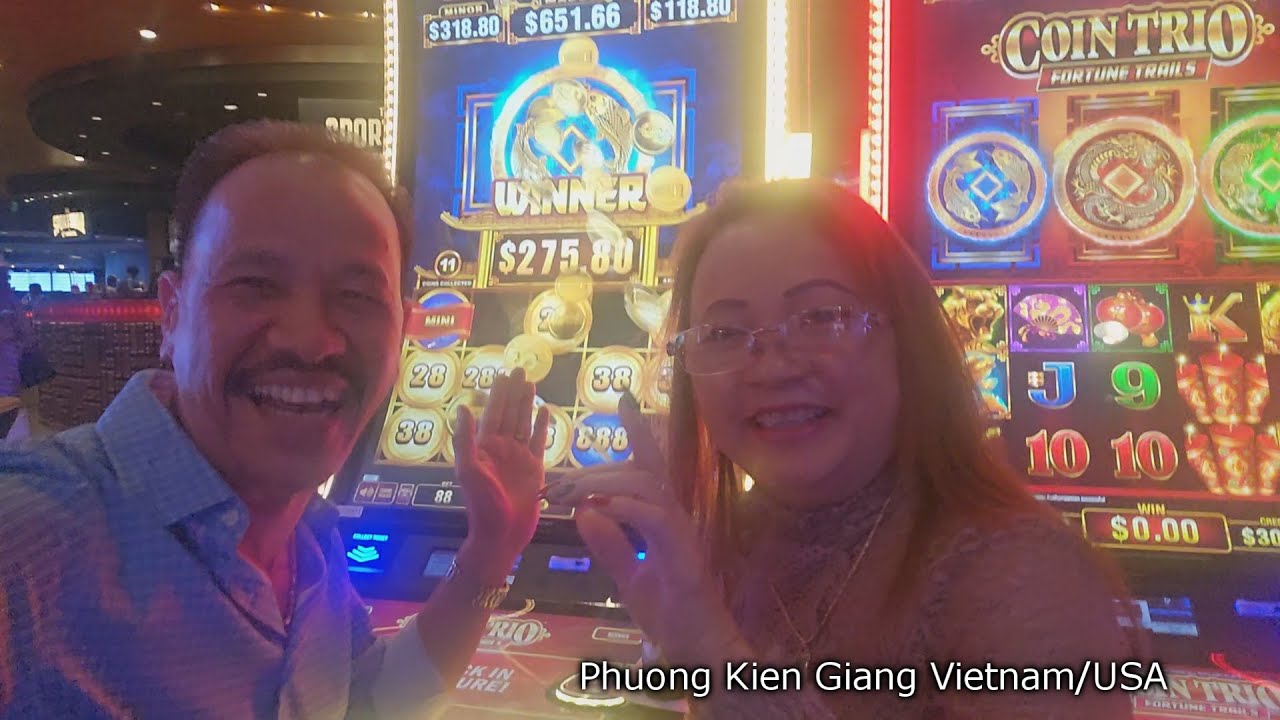329,USA Kéo Máy Thích Thú Vui Quá,Play Slot Its So Exciting And Fun[Phuong Kien Giang Vietnam/USA