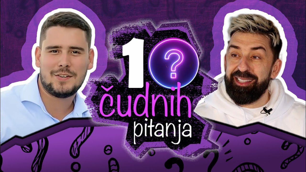 10 ČUDNIH PITANJA: Ognjen Amidžić - Ovde su svi polu-kriminalci, a starlete su zvezde! | S02E08
