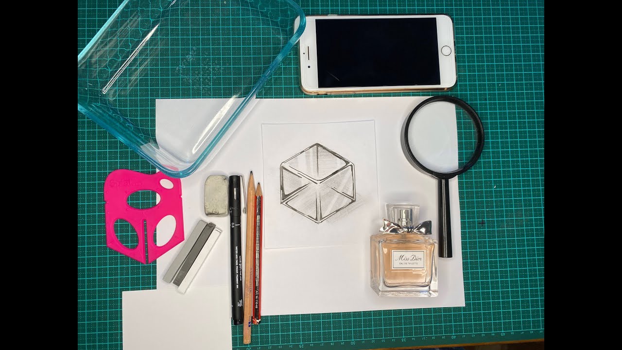 How to render an object so it look like glass. Material Science.