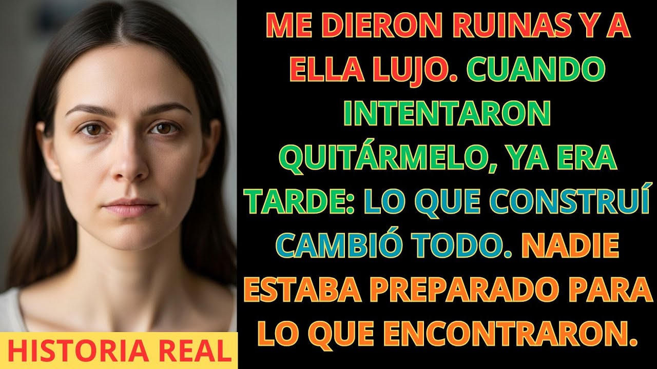 Me dieron una casa en ruinas… y cuando quise defenderla, mi familia me la quitó