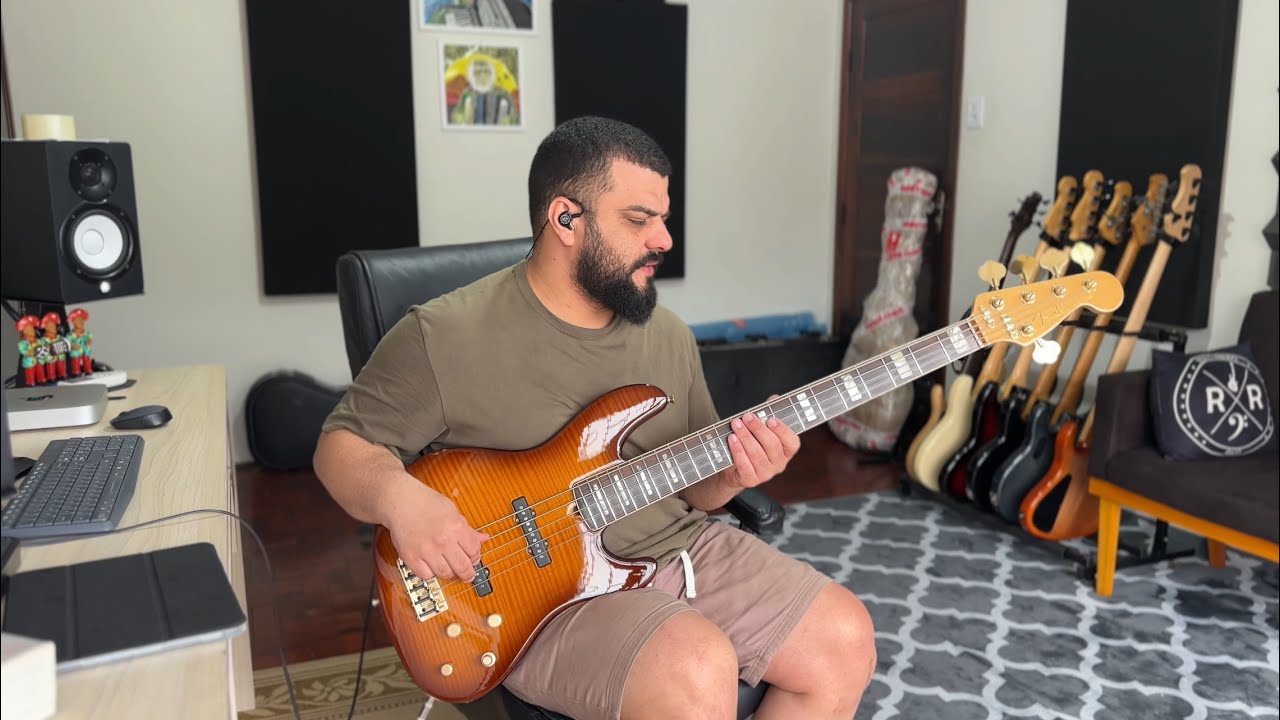 Ilusão de ótica | Bass Cover @renatobaixista 