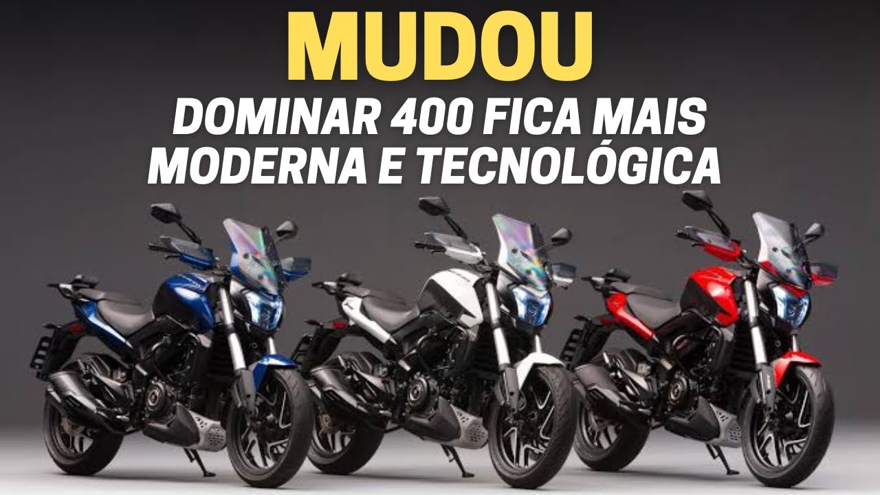 Dominar 400: O que era bom ficou ainda melhor!