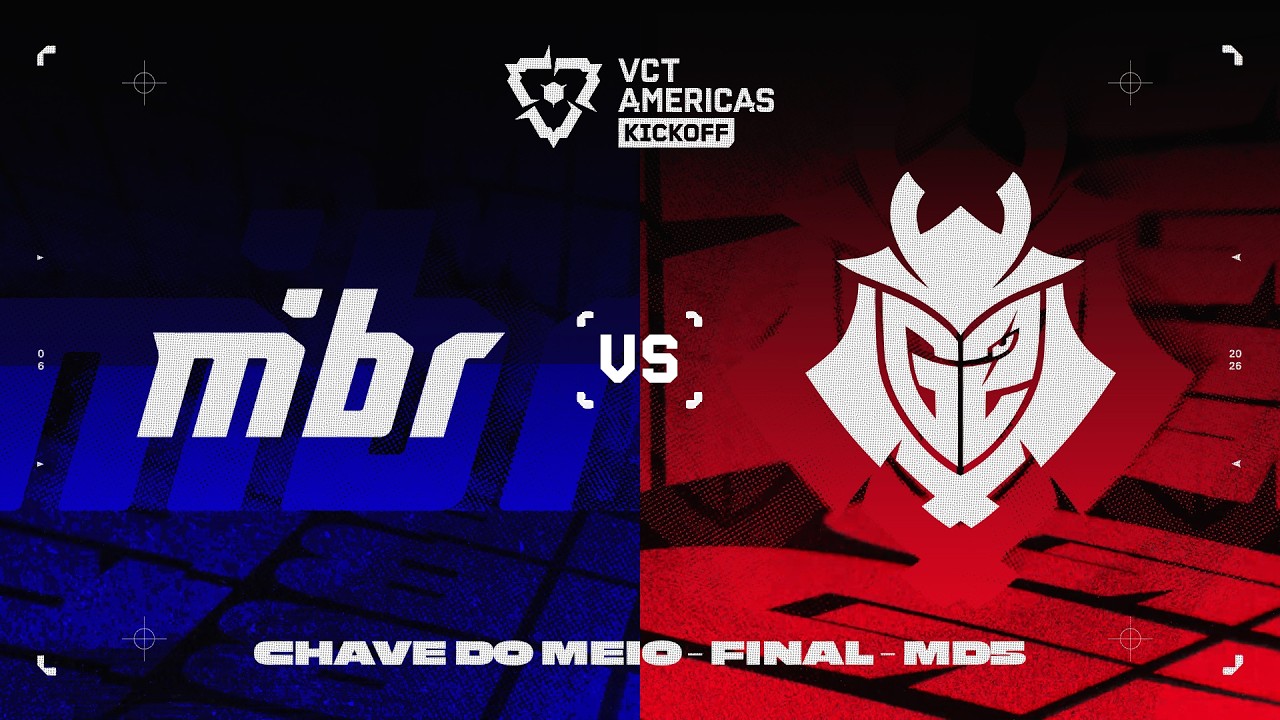 MIBR x G2 | VCT Americas Kickoff 2026 | Chave do Meio - Final