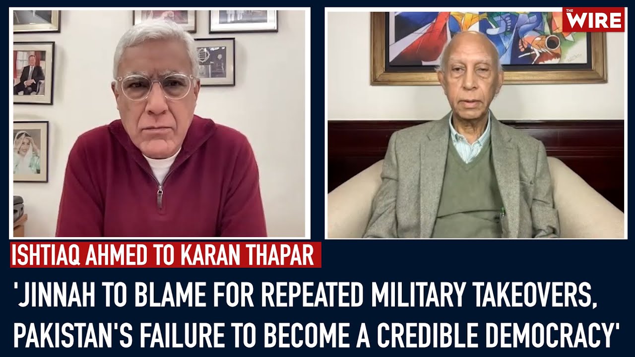'Jinnah to Blame for Repeated Military Takeovers, Pakistan's Failure to Become a Credible Democracy'