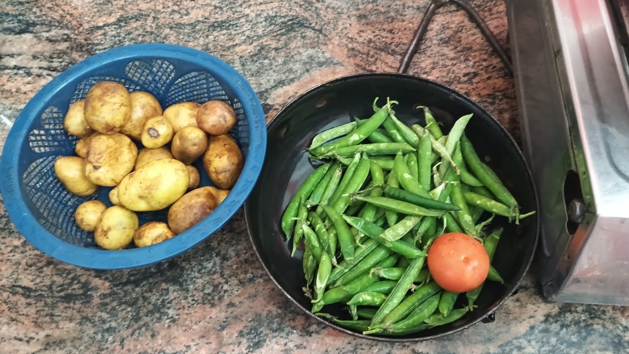 हरा मटर की मजेदार रेसिपी 👌@middleparivarrecipe #food #cookingrecipes 