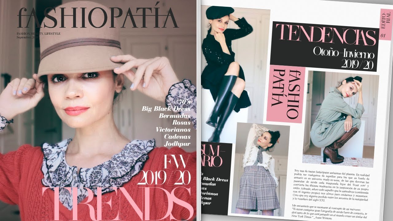 TENDENCIAS DE MODA OTOÑO-INVIERNO 2019-20 (7 outfits) | FASHION TRENDS F/W 2019-20