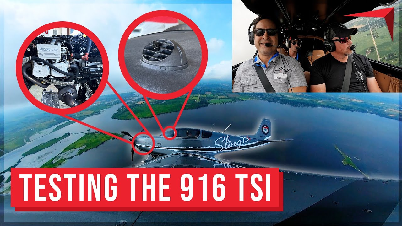 Rob Holland Test Flies the Sling TSi at EAA AirVenture 2024