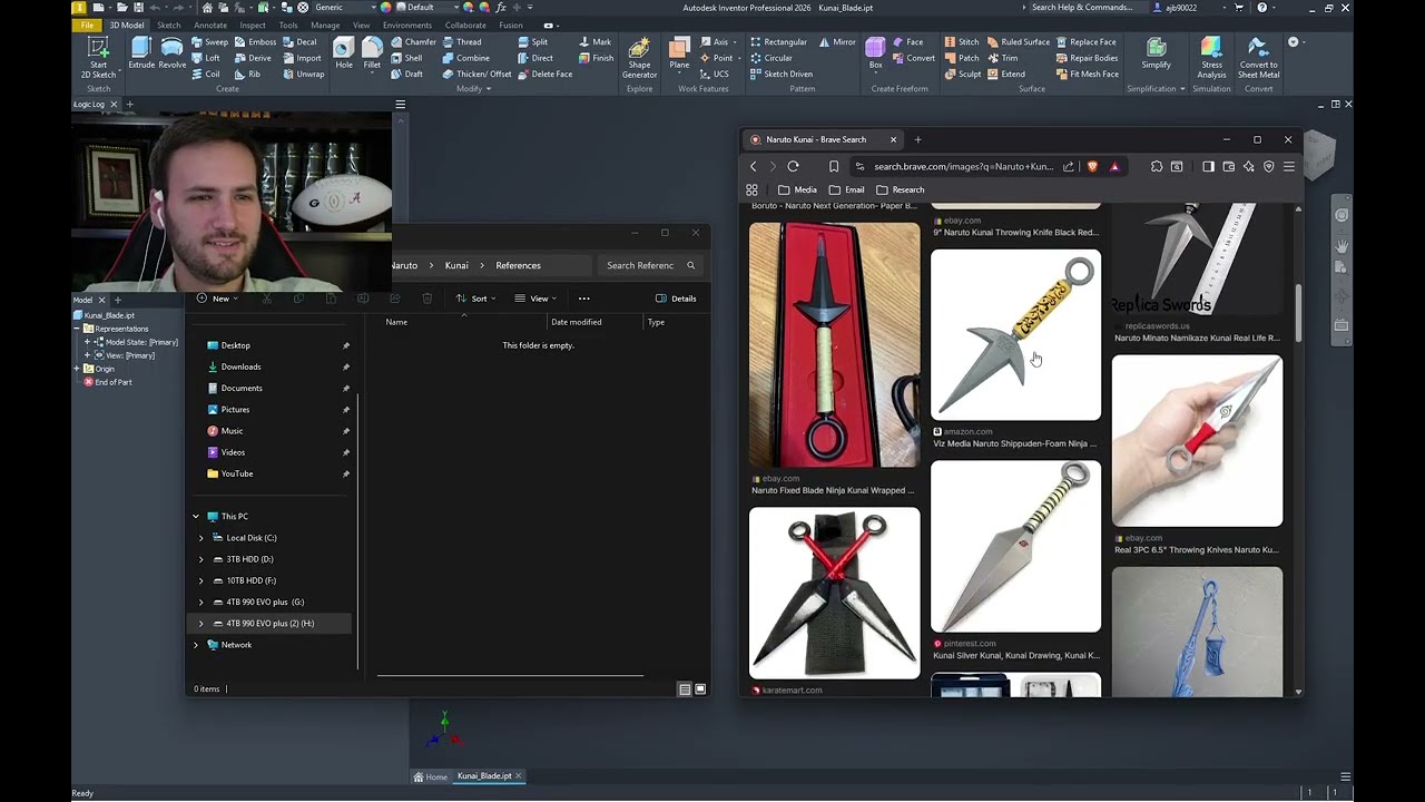 Redesigning Naruto's Kunai: Part 1