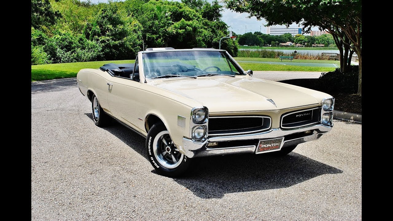 SOLD 1966 Pontiac LeMans Convertible