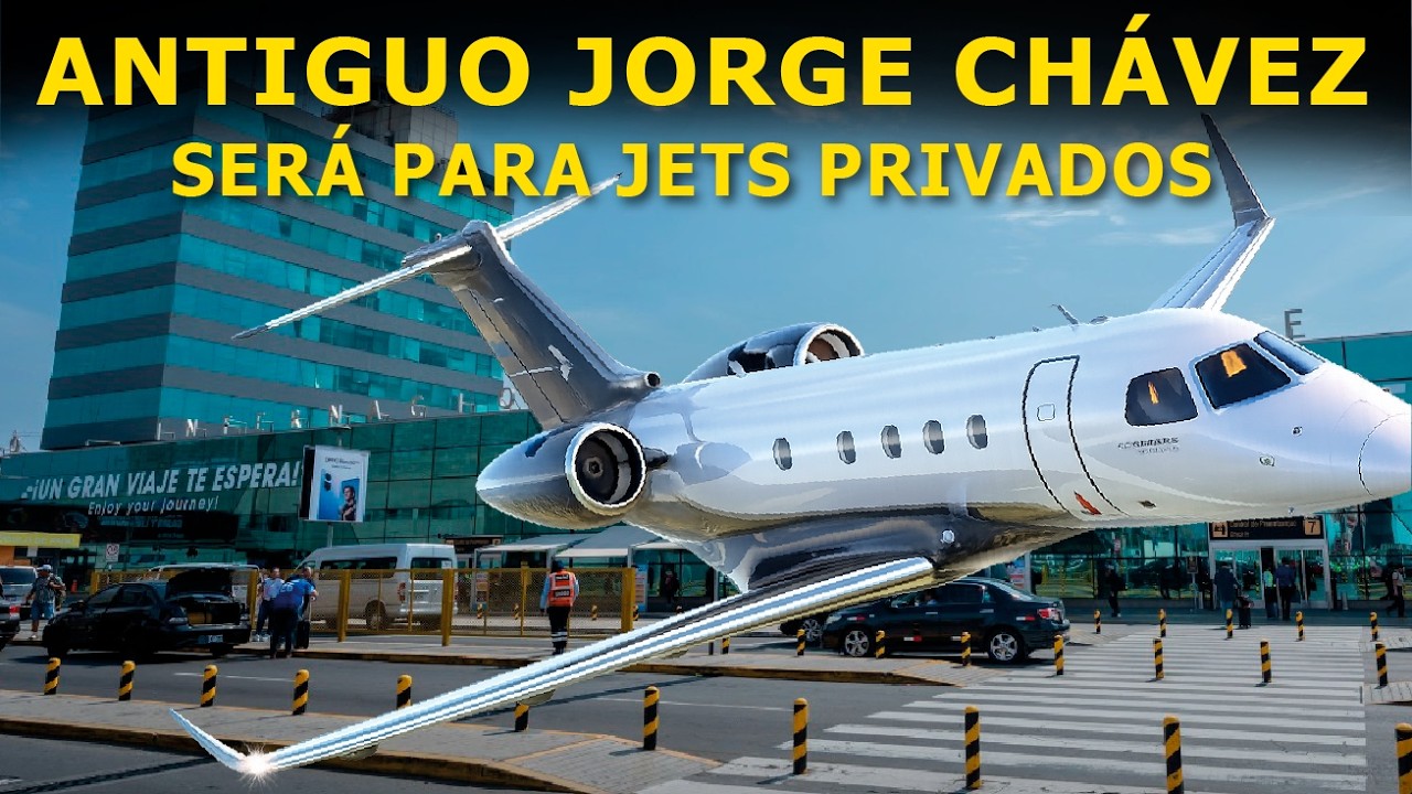 Antiguo aeropuerto Jorge Chávez será jets privados