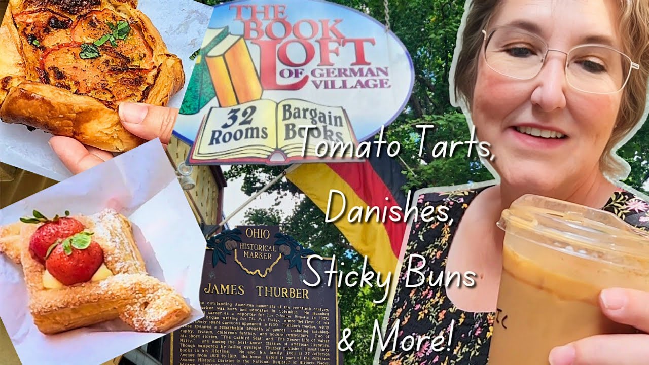 German Village, Coffee Shops, Book Loft & James Thurber House -Columbus, Ohio