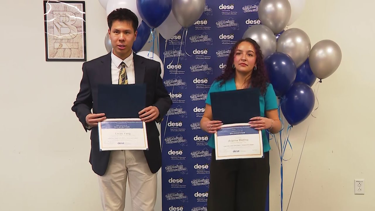 Two Mass. seniors chosen for U.S. Senate Youth Program
