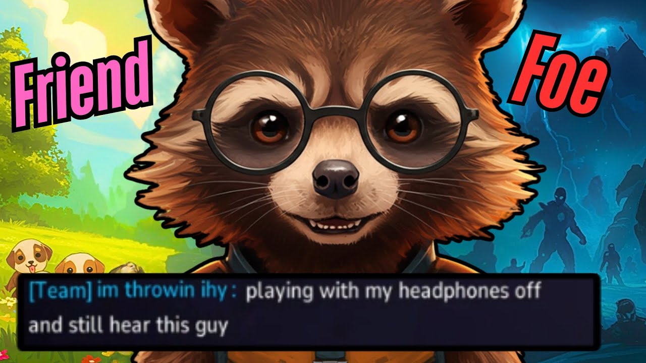 Nerd makes Friends and Enemies in Ranked - Marvel Rivals Trolling