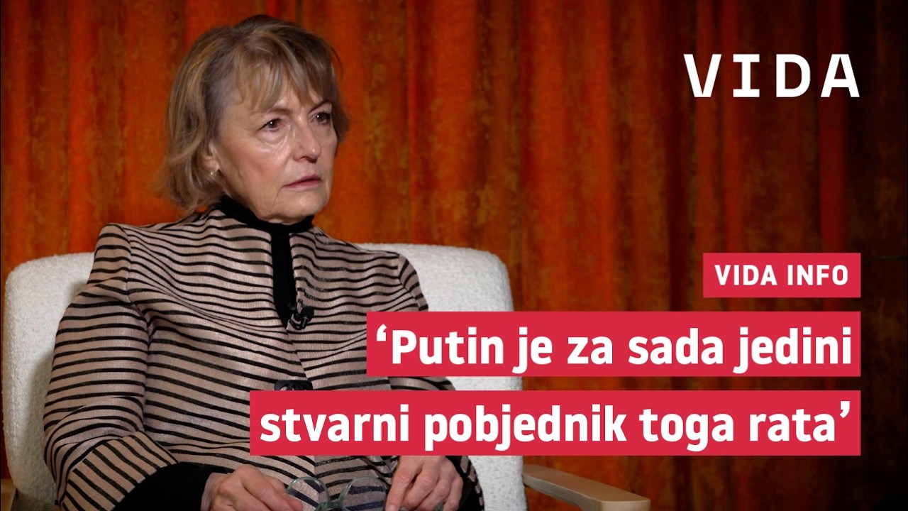 VIDA info - Intervju, Vesna Pusić: Rat s Iranom je najveća tragedija za Izrael ikad
