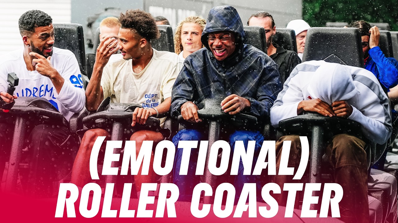 Henrichs, Nusa & Co. take on crazy roller coaster rides! 🎢 | Behind the Scenes at the amusement park