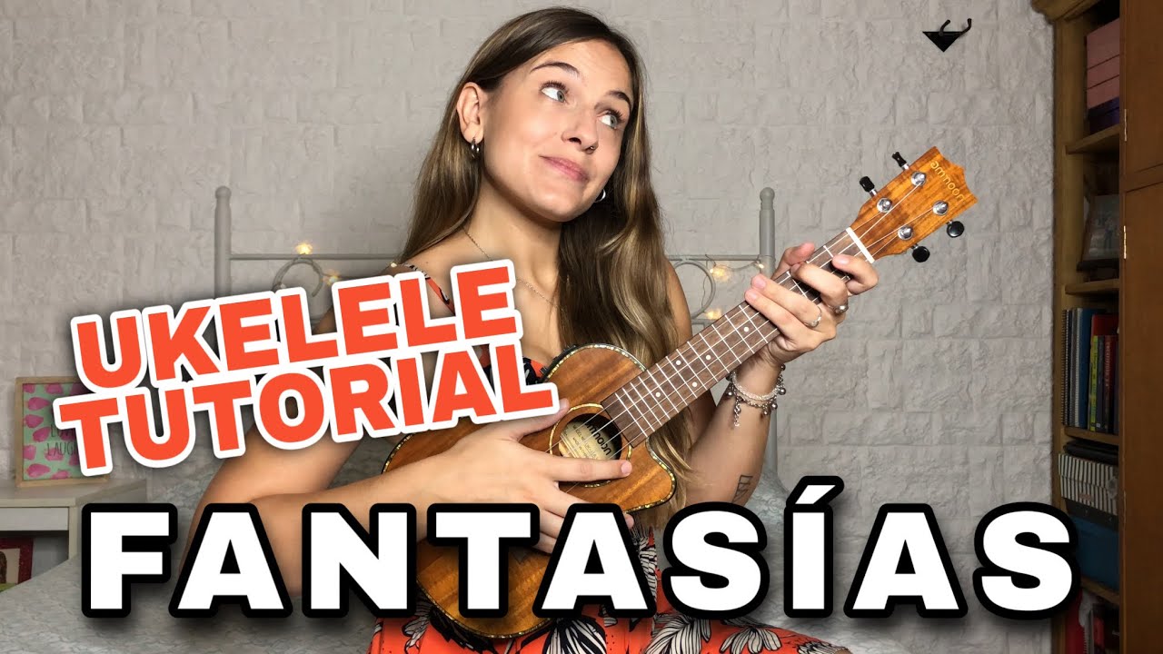 COMO TOCAR FANTASÍAS - Farruko, Rauw Alejandro (UKELELE TUTORIAL)