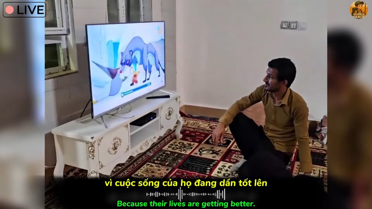 Phần 106  – Dù nghèo khó, gia đình anh trai vẫn có niềm vui khi tivi hoạt động lại 💛📺