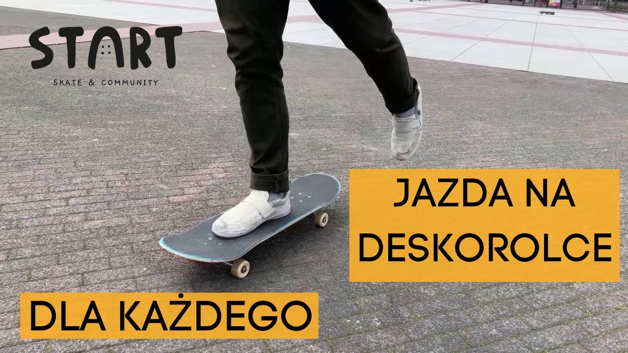 DESKOROLKA DLA KAŻDEGO ! PORADNIK DLA POCZĄTKUJĄCYCH. POSTAWA NA DESCE, ODPYCHANIE