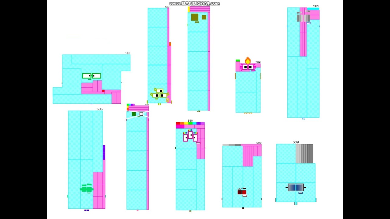 Numberblocks Band Retro 551 600
