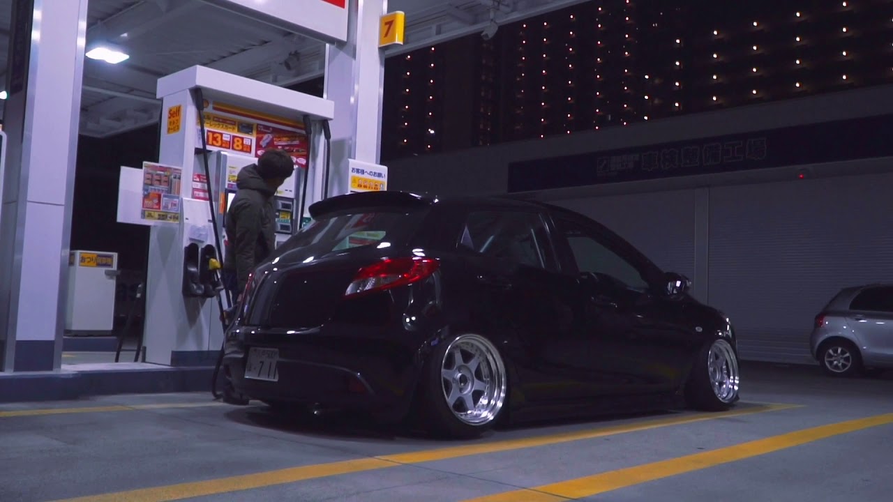 Nakazu's MAZDA2 DEMIO 『 🍆 is like』jdm/usdm/stance/compact/mazda2/halfway