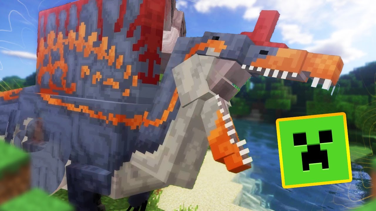 ЭРА ДИНОЗАВРОВ! Новый аддон для Minecraft добавляет более 60 динозавров и доисторических животных!