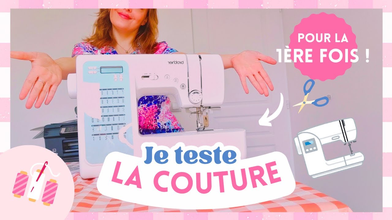 🧵Je teste la COUTURE pour la 1ère fois (et c'est compliqué ! )