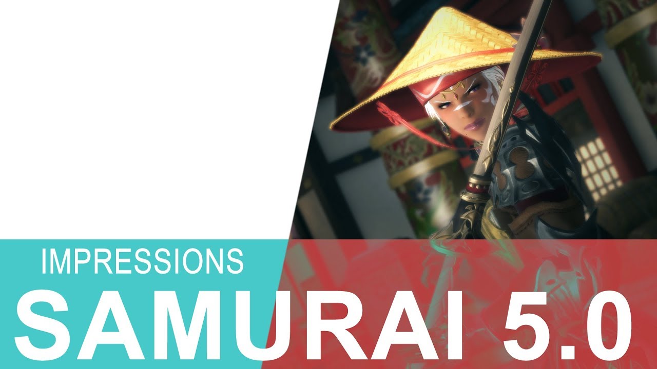 FFXIV 5.X SAMURAI IMPRESSIONS - This is Perfection!
