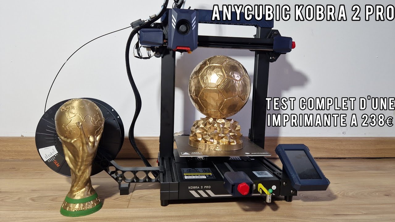 [ANYCUBIC] KOBRA 2 PRO - Test complet d'un imprimante 3D rapide à 238€