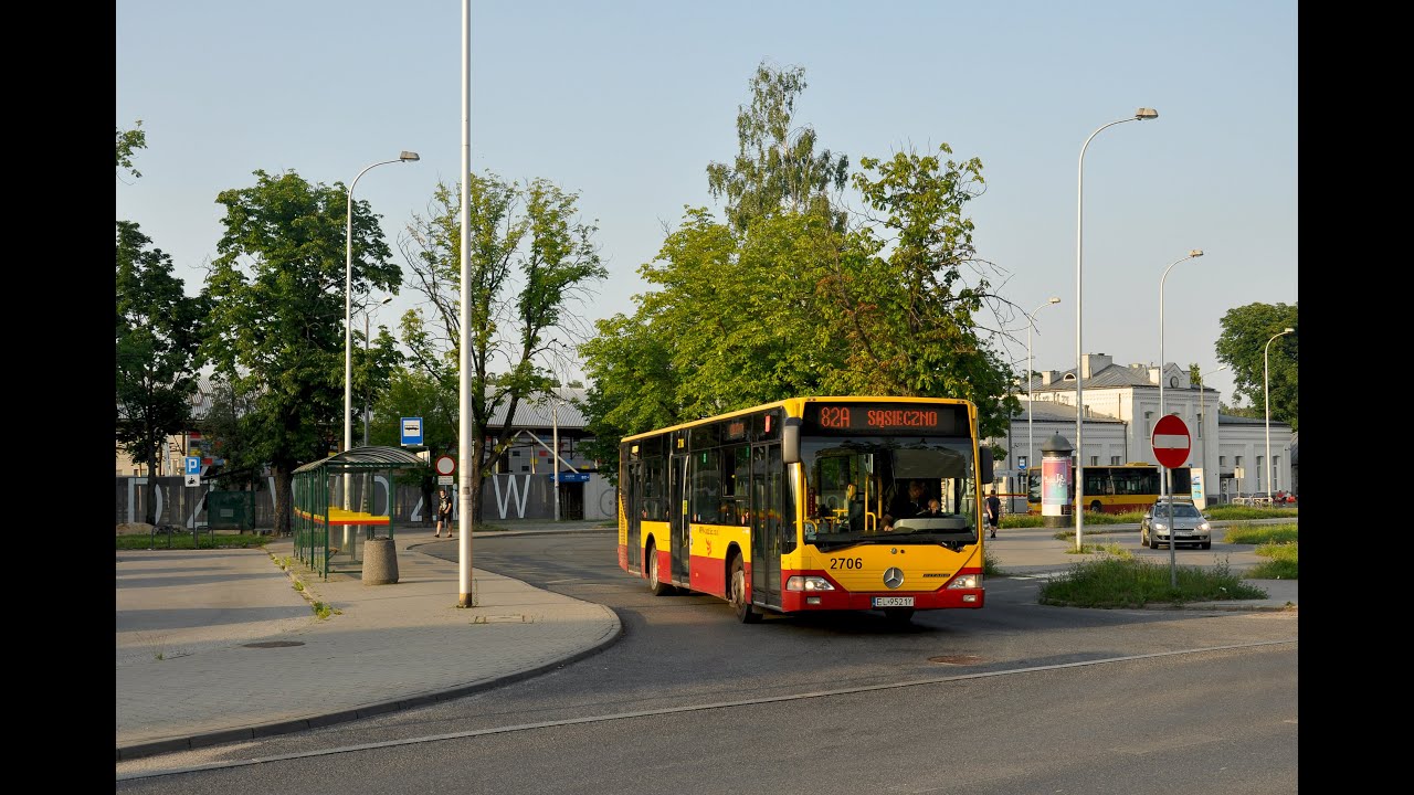 Mercedes-Benz O530 #2706 [*] @ MPK Łódź, 82B ♪ Podsufitka ♪